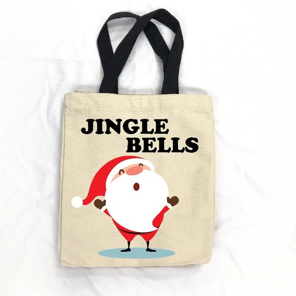 Personalized Santa Tote Bags - Picture 10 of 10